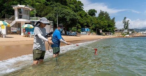 泳灘水質